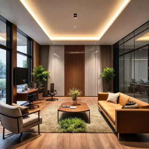 Desain interior kantor open space minimalis di Banjarmasin dengan furnitur ergonomis dan pencahayaan alami-kontraktor interior kantor splusa.id Desain interior kantor open space minimalis di Banjarmasin dengan furnitur ergonomis dan pencahayaan alami-kontraktor interior kantor splusa.id