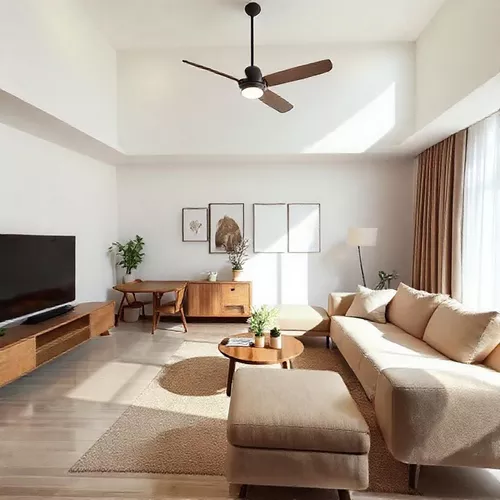 Desain interior minimalis ruang tamu di Banjarmasin dengan furnitur sederhana dan warna netral-kontraktor interior kantor splusa.id Desain interior minimalis ruang tamu di Banjarmasin dengan furnitur sederhana dan warna netral-kontraktor interior kantor splusa.id