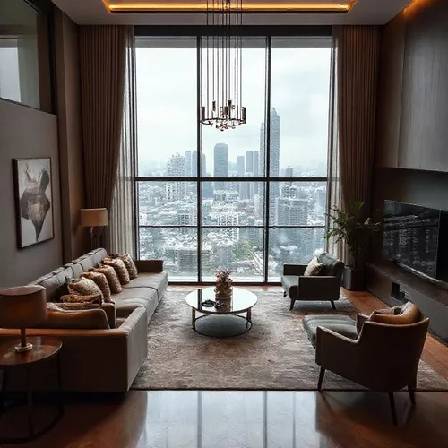 Desain interior modern dan mewah di Jakarta, menampilkan ruang tamu yang elegan dengan furnitur kontemporer-kontraktor interior kantor splusa.id Desain interior modern dan mewah di Jakarta, menampilkan ruang tamu yang elegan dengan furnitur kontemporer-kontraktor interior kantor splusa.id