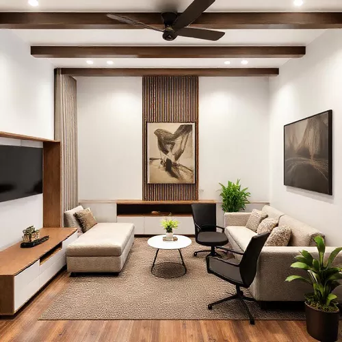 Desain ruang kerja minimalis di Banjarmasin dengan furnitur ergonomis dan pencahayaan alami-kontraktor interior kantor splusa.id Desain ruang kerja minimalis di Banjarmasin dengan furnitur ergonomis dan pencahayaan alami-kontraktor interior kantor splusa.id