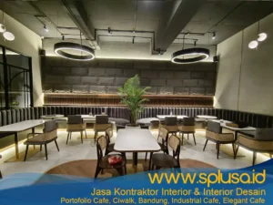 Interior Cafe Design, Ciwalk, Bandung, Industrial Cafe, Elegant Cafe – Portofolio SplusA.id Jasa Interior Desain dan Jasa Kontraktor Interior (6)