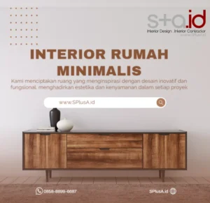 Interior Rumah Minimalis Banjarmasin - SPlusA.id Kontraktor Interior dan Desain Interior