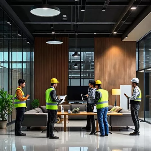 Proses kerja kontraktor interior di Banjarmasin, menunjukkan konsultasi dan pelaksanaan proyek desain kantor-splusa.id Proses kerja kontraktor interior di Banjarmasin, menunjukkan konsultasi dan pelaksanaan proyek desain kantor-splusa.id