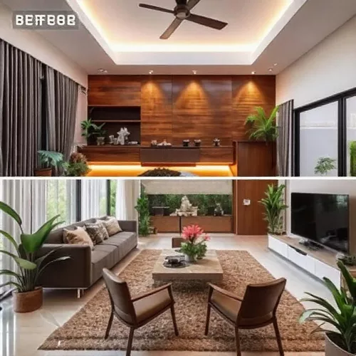 Renovasi rumah tropis kontemporer di Surabaya dengan elemen alami, seperti kayu, batu, dan tanaman tropis, untuk menciptakan ruang yang sejuk dan nyaman-splusa.id Renovasi rumah tropis kontemporer di Surabaya dengan elemen alami, seperti kayu, batu, dan tanaman tropis, untuk menciptakan ruang yang sejuk dan nyaman-splusa.id