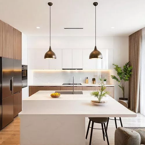Desain dapur modern minimalis, renovasi dapur, kontraktor interior, kitchen island, backsplash marmer-interior splusa.id Desain dapur modern minimalis, renovasi dapur, kontraktor interior, kitchen island, backsplash marmer-interior splusa.id