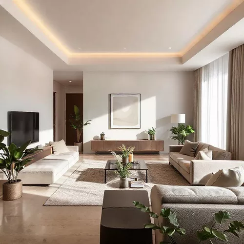 Desain interior minimalis ruang tamu oleh kontraktor interior di Jakarta-interior splusa.id Desain interior minimalis ruang tamu oleh kontraktor interior di Jakarta-interior splusa.id