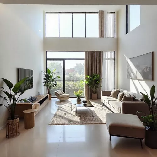 Desain interior modern minimalis di Cipayung, Jakarta Timur, dengan furnitur minimalis dan pencahayaan alami-interior splusa.id Desain interior modern minimalis di Cipayung, Jakarta Timur, dengan furnitur minimalis dan pencahayaan alami-interior splusa.id