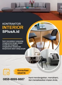 Kontraktor Interior Grogol, Jakarta Barat, Jakarta-SPlusA.id Kontraktor Interior Desain Interior Jakarta Banjarmasin Makassar Medan Palembang Jambi Bali Kendari Kalimantan Sulawesi