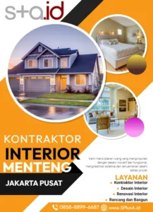 Kontraktor Interior Menteng,Jakarta Pusat, Jakarta-SPlusA.id Kontraktor Interior Desain Interior Jakarta Banjarmasin Makassar Medan Palembang Jambi Bali Kendari Kalimantan Sulawesi