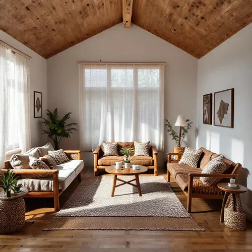 Ruang tamu Scandinavian yang nyaman dan modern di Jakarta, menampilkan furnitur kayu alami dan palet warna netral-interior splusa.id Ruang tamu Scandinavian yang nyaman dan modern di Jakarta, menampilkan furnitur kayu alami dan palet warna netral-interior splusa.id