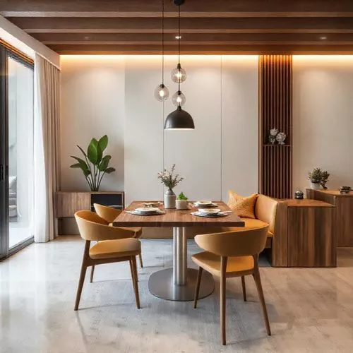 Ruang tamu modern dengan furnitur HPL dekoratif, menampilkan meja kopi dengan pola kayu alami dan dinding berwarna netral-interior splusa.id Ruang tamu modern dengan furnitur HPL dekoratif, menampilkan meja kopi dengan pola kayu alami dan dinding berwarna netral-interior splusa.id