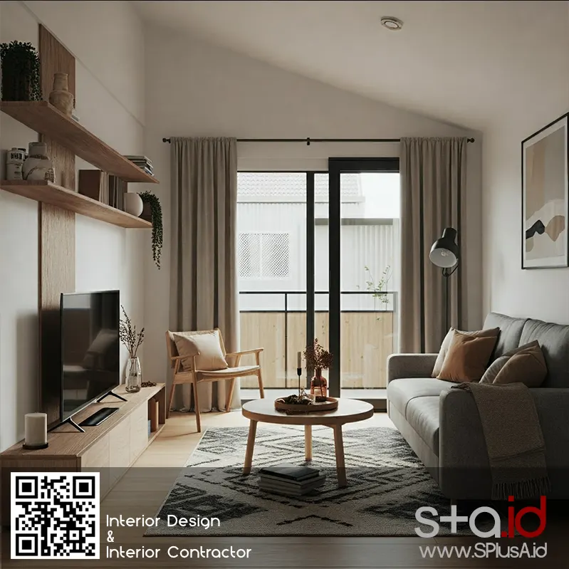 interior desain Desain interior ruang tamu sederhana type 36-jasa desain interior jakarta SPlusA.id interior desain Desain interior ruang tamu sederhana type 36-jasa desain interior jakarta SPlusA.id