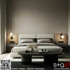 interior desain Kamar tidur minimalis modern-design interior jakarta SPlusA.id