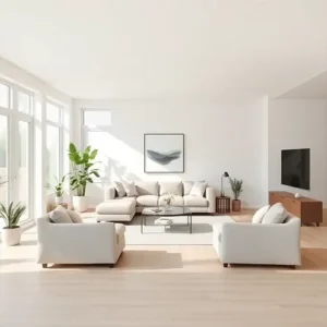 Contoh desain interior ruang keluarga minimalis 1 lantai-kontraktor interior Jakarta splusa.id