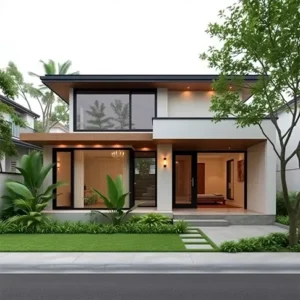 Contoh desain rumah minimalis modern 1 lantai-interior splusa.id