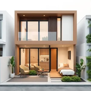 Contoh desain rumah minimalis type 36 di Jakarta-kontraktor interior Jakarta splusa.id