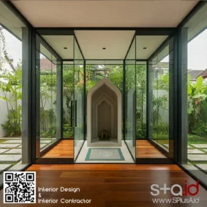 Desain Interior Mushola Minimalis-jasa interior design SPlusA.id