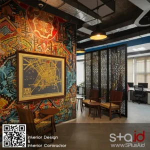 Kantor dengan sentuhan lokal Jakarta-desain interior SPlusA.id