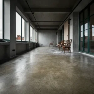 Lantai teras acian semen ekspos-kontraktor interior Jakarta splusa.id