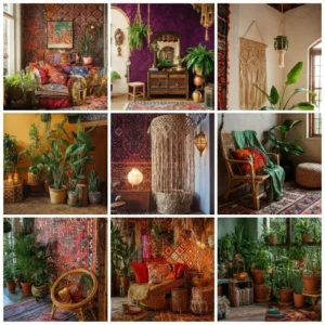 Ciri khas desain interior bohemian-kontraktor interior jakarta splusa.id