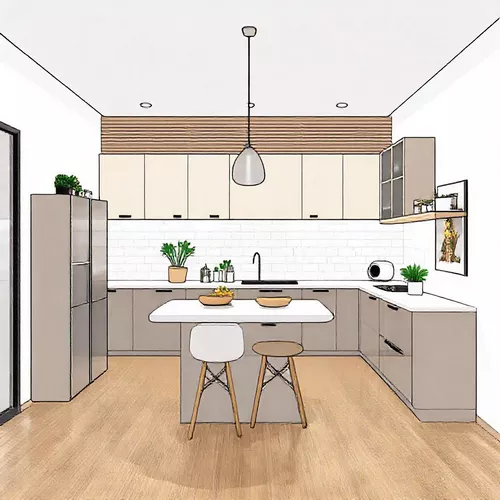 Desain dapur minimalis modern-Kontraktor Interior SPlusA.id Desain dapur minimalis modern-Kontraktor Interior SPlusA.id
