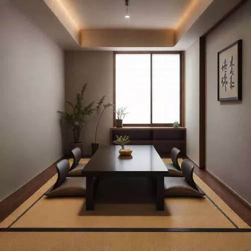 Desain ruang makan sempit Jepang-Kontraktor Interior SPlusA.id Desain ruang makan sempit Jepang-Kontraktor Interior SPlusA.id