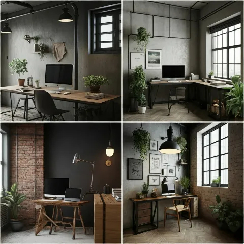 Inspirasi desain ruang kerja industrial -kontraktor interior jakarta splusa.id Inspirasi desain ruang kerja industrial -kontraktor interior jakarta splusa.id