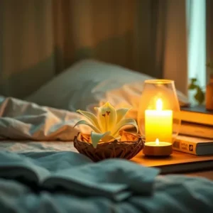 Lilin aromaterapi di kamar tidur-kontraktor interior jakarta splusa.id