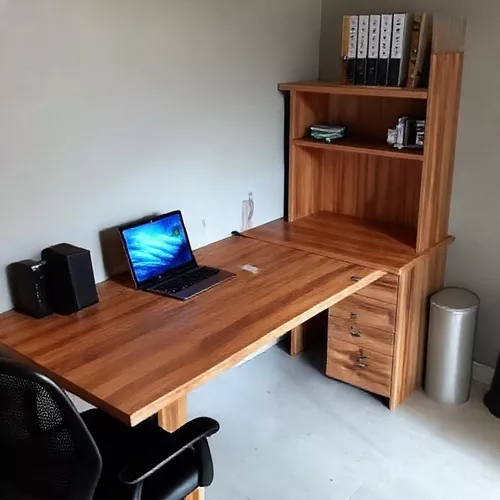 Meja kerja berdiri dengan desain modern-kontraktor interior splusa.id Meja kerja berdiri dengan desain modern-kontraktor interior splusa.id