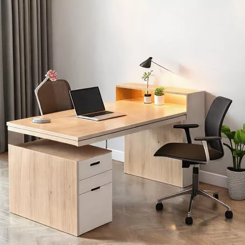 Meja kerja minimalis modern dengan desain ergonomis-kontraktor interior splusa.id Meja kerja minimalis modern dengan desain ergonomis-kontraktor interior splusa.id