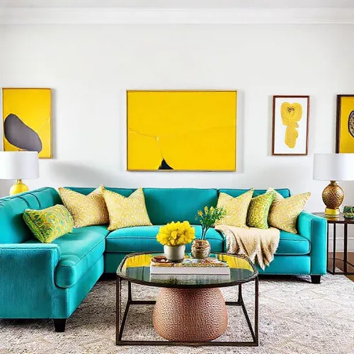 Sofa biru turquoise di ruang tamu kontemporer Jakarta-Kontraktor Interior SPlusA.id Sofa biru turquoise di ruang tamu kontemporer Jakarta-Kontraktor Interior SPlusA.id
