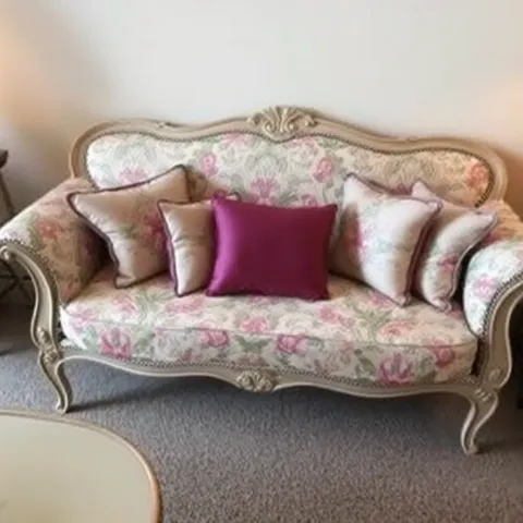 Sofa vintage dengan motif floral-kontraktor interior jakarta splusa.id Sofa vintage dengan motif floral-kontraktor interior jakarta splusa.id