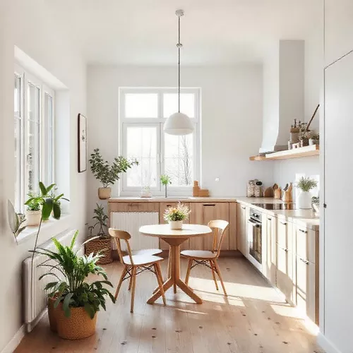 Dapur Mungil Minimalis dengan Sentuhan Skandinavia-kontraktor interior splusa.id Dapur Mungil Minimalis dengan Sentuhan Skandinavia-kontraktor interior splusa.id