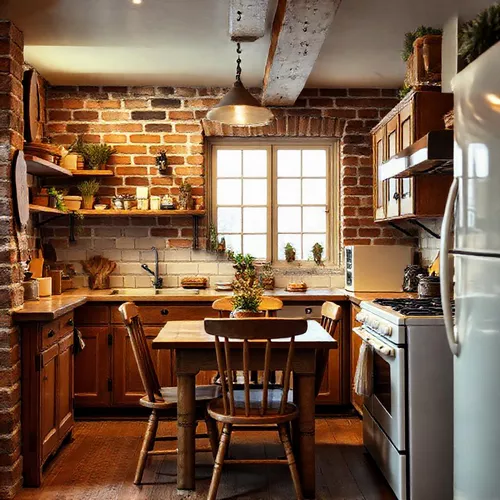 Dapur Mungil Rustic-kontraktor interior splusa.id Dapur Mungil Rustic-kontraktor interior splusa.id