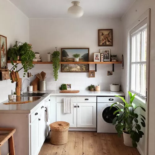 Dapur mungil minimalis ala rustic dengan sentuhan personal-kontraktor interior splusa.id Dapur mungil minimalis ala rustic dengan sentuhan personal-kontraktor interior splusa.id