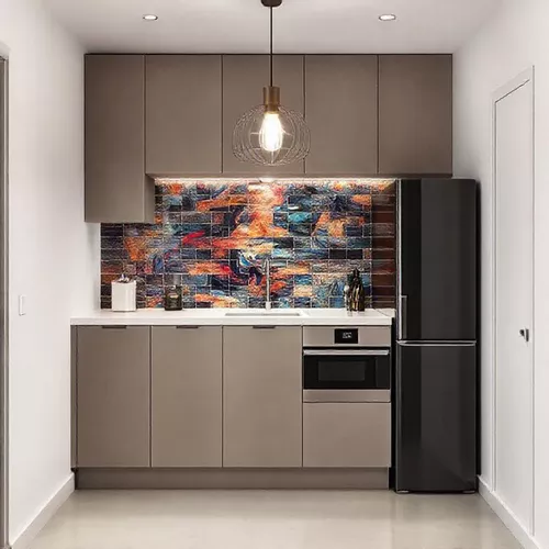 Dapur mungil minimalis dengan focal point yang menarik perhatian-kontraktor interior splusa.id Dapur mungil minimalis dengan focal point yang menarik perhatian-kontraktor interior splusa.id