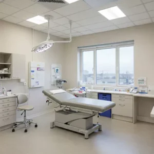 Desain Fasilitas Kesehatan Modern dan Nyaman di Kantor-kontraktor interior kantor splusa.id