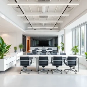 Desain Interior Kantor Minimalis oleh Kontraktor Interior Kantor Terbaik (splusa.id)