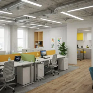 Desain Interior Kantor Modern dengan Budget Terjangkau-kontraktor interior splusa.id