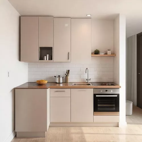 Kitchen set ergonomis di dapur mungil minimalis-kontraktor interior splusa.id Kitchen set ergonomis di dapur mungil minimalis-kontraktor interior splusa.id