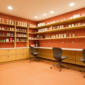 Kontraktor interior kantor, desain pantry kantor, pantry modern-kontraktor interior kantor splusa.id