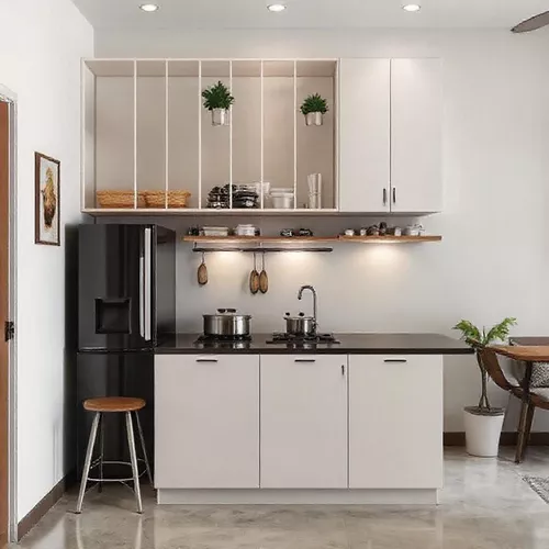 Rak sudut bertingkat di dapur mungil-kontraktor interior splusa.id Rak sudut bertingkat di dapur mungil-kontraktor interior splusa.id