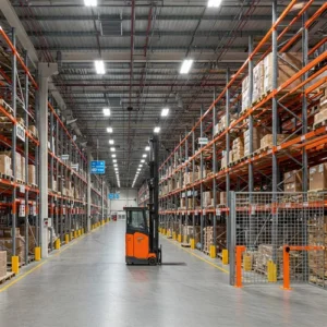 Ruang Gudang Modern dengan Sistem Penyimpanan Efisien dan Aksesibilitas Optimal-kontraktor interior kantor splusa.id