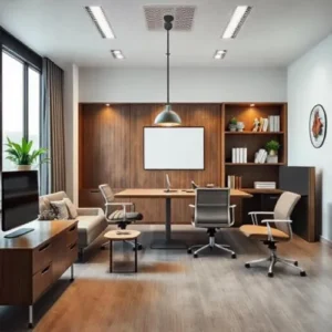 Tren Desain Interior Kantor Modern untuk Ruang Kerja yang Produktif-kontraktor interior splusa.id