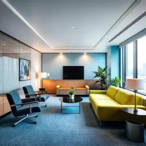 Warna Cat Kantor yang Mencerminkan Identitas Perusahaan-kontraktor interior splusa.id