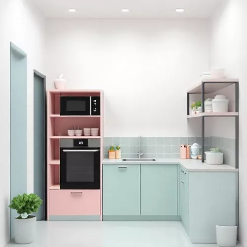 mungil dapur minimalis ukuran 1x1 kombinasi warna muda dan putih di lahan terbatas mungil dapur minimalis ukuran 1x1 kombinasi warna muda dan putih di lahan terbatas