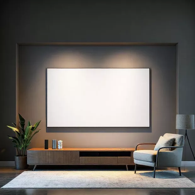 backdrop tv minimalis ruang keluarga dengan tekstur beton gentle dan lembut backdrop tv minimalis ruang keluarga dengan tekstur beton gentle dan lembut