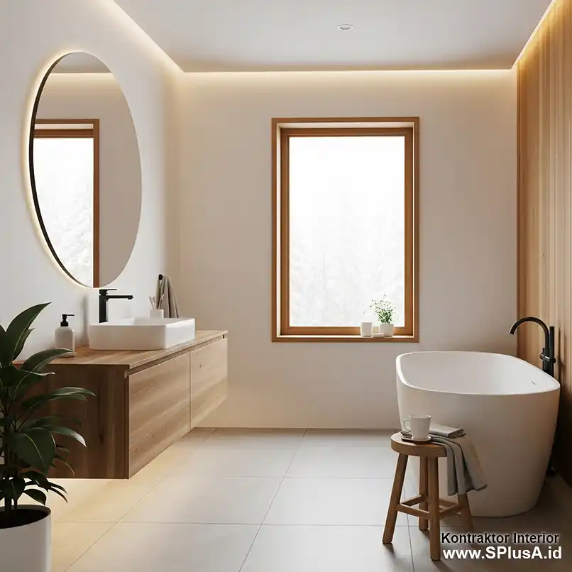 kamar mandi scandinavia minimalis modern -Kontraktor Interior splusa.id