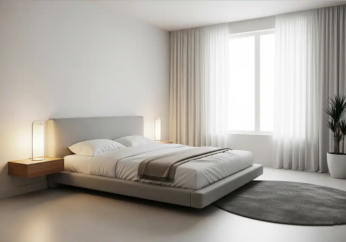 Harga Interior Design per Meter-kamar tidur minimalis modern-jasa interior splusa.id