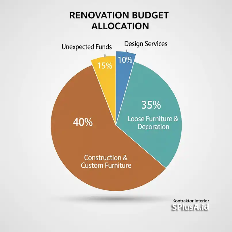 biaya desain interior per m2-alokasi budget renovasi, Jasa Desain, Konstruksi dan Custom Furniture, Loose Furniture dan Dekorasi-jasa interior jakarta splusa.id